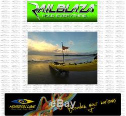 Railblaza Visibility Kit Light Flag Fishing Railblazer led safety Kayak navilux