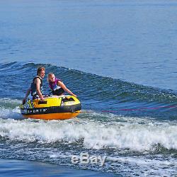 Rave Sports Blade 70 Inch 2 Rider Inflatable Boat Towable Double Water Ski Tube