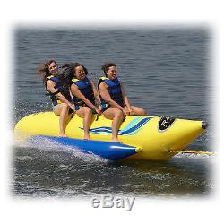 Rave Waterboggan 3 Person Towable Tube 03300 NEW