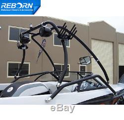 Reborn Catapult Wakeboard Tower Glossy Black 5 years warranty