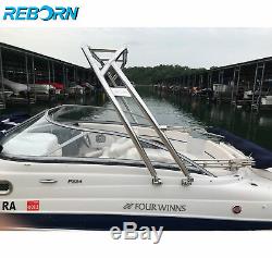 Reborn Launch Forward-facing Boat Wakeboard Tower polished Easy Installable