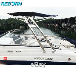 Reborn Launch Wakeboard Tower Polished Plus Pro3 Tower Bimini Package