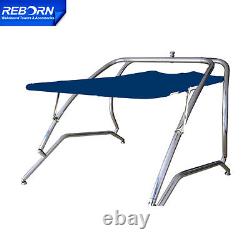 Reborn Pro2 Extra Large Wakeboard Tower Bimini-1970V Navy Blue Canopy defect