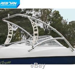 Reborn Propel Wakeboard Tower Polished 78in-108in Universal Fit 5 Yr Wrty