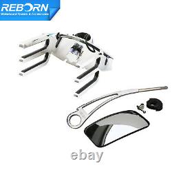 Reborn Quick Release Wakeboard Rack + Angle Free Adjustable Wakeboard Mirror