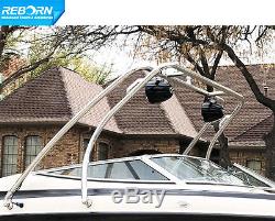 Reborn Thrust Boat Wakeboard Tower Polished Universal Fit Easy Installable