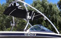 Reborn Wakeboard Tower Bimini Top PRO1580 Black With Defects