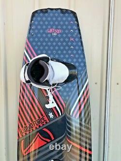 Redmon Watson 143 Liquid Force Carbon Fiber Wakeboard with Custom Ronix Boots