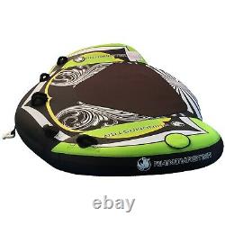 RhinoMaster Tough Seadragon Towable Tube Rugged Construction for Lake 3-Persons
