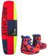 Ronix Quarter'til Midnight Wakeboard With Halo Boots Package