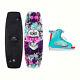 Ronix Quarter Til Midnight Womens Wakeboard With Luxe Bindings 2017 129c New