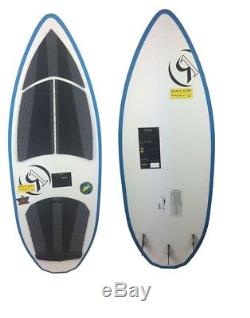 Ronix Skate Skimmer 2 Hex Shell 4ft 9in Wakesurf Bl/Gry/Blck-NEW LIMITED EDITION