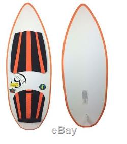 Ronix Skate Skimmer 4 ft 9 in Wakesurf White/Blk/Orange NEW LIMITED EDITION