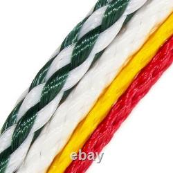 Rope and Cord Hollow Braid Polypropylene Rope 1/2' 1000 Foot Spool