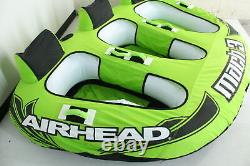 SEE NOTES Airhead AHM3 1 Mach Partially Covered Towable Tube fits 1 To 3 Riders