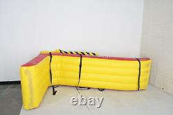 SEE NOTES SportsStuff 4002918 SPILLWAY Inflatable Large Dock Boat Slide Red