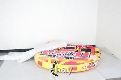 SEE NOTES WOW Sports 17 1060 Super Bubba Inflatable Towable Tube fits 3 Riders