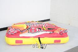 SEE NOTES WOW Sports 17 1060 Super Bubba Inflatable Towable Tube fits 3 Riders