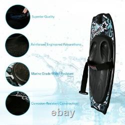Serene-Life Watersports Thunder Wave 50 Kneeboard with Integrated Hook Knee Board