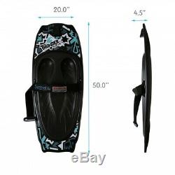 Serene-Life Watersports Thunder Wave 50 Kneeboard with Integrated Hook Knee Board