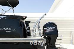Ski Tow Bar for Pontoon Boats by Aerial Universal Fit OEM Quality (Polished)