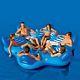 Sportsstuff Pool N' Beach Lounge Pvc Inflatable Water Tube Raft 6 Person 54-1985