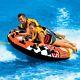 Sportsstuff Stunt Flyer Inflatable Water Deck Tube 2 Rider Boat Towable 53-1651