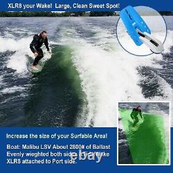 Tidal Wake XLR8 Wake Surf Shaper High Performance Silver/Black 75515