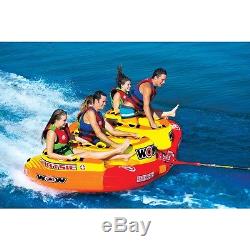 Tootsie 5 persons sister tube inflatable towable lounge water-ski new 2015