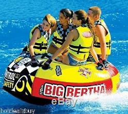 Towable Inflatable Water Tube Rider Boating Tubing WaterSport Ski Float Raft New