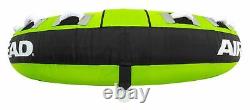 Towable Tube 3-Person Inflatable Boat Water Sports Tow Float Boating Ride Tubing