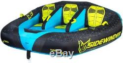 Towable Tube 3 Person Ride On Inflatable Raft Water Sports Boat Lake Beach River