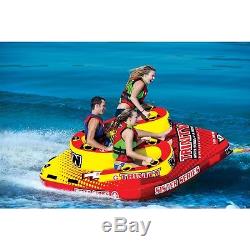 Trinity 4 persons sister tube inflatable towable lounge water-ski new 2015