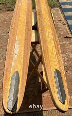 VTG Cypress Gardens Water Skis Dick Pope Jr 67 Inch