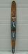 Vintage 1970's Connelly Comp 2, 67 Inlaid Mahogany Wood Water Ski Nice