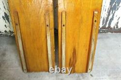 Vintage Antique MARMIC Wood Water Skis 66 Rare! Old Lake Cabin Decor Wisconsin
