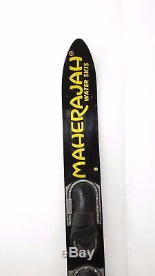 Vintage Black Graphite MAHERAJAH 360 WATER SKI 69 With Bag