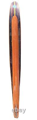 Vintage Connelly Comp-2 67 Slalom Water Ski Beautiful Wood Inlay