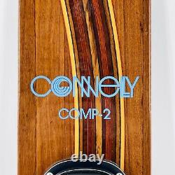 Vintage Connelly Comp-2 67 Water Ski Beautiful Wood Inlay Super Condition
