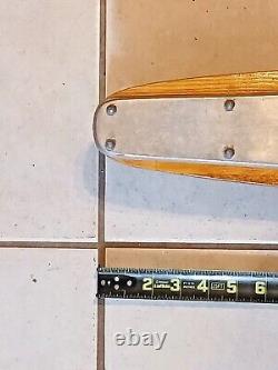 Vintage Cut-N-Jump TC-505 Tunnel Concave Water Ski, Possibly From The 60's