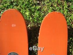 Vintage Cypress Gardens Super Ramp Master Water Skiis. Complete, Nice Condition