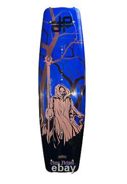 Vintage GREG NELSON Double Up Wake Board 56 Long Reaper Graphic Autographed