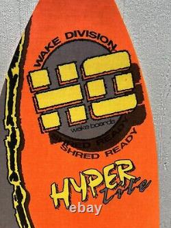 Vintage Ho Hyper Lite Wake Board Division Tech Series Wakeboard Surfer