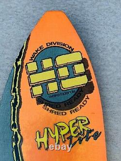 Vintage Hyperlite Shred Ready Wakeboard Wake Division Tech Series Skurfer 80s