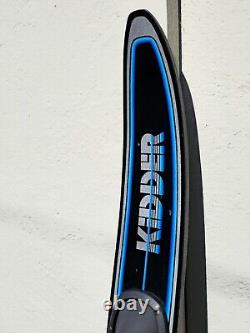 Vintage Kidder KS Made with Kevlar 67 Slalom Blue Water Ski CLEAN GREAT SHAPE