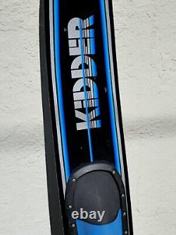 Vintage Kidder KS Made with Kevlar 67 Slalom Blue Water Ski CLEAN GREAT SHAPE