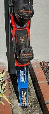 Vintage Kidder Pro Link Carbon Graphite Tour Edition 65 Slalom Water Ski CASE