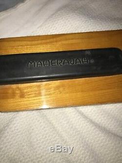 Vintage Maherajah Exotic Wood Pro 360 Water Ski (VERY RARE) Nice Condition 65