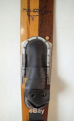 Vintage Maherajah Wood Slalom Water Ski Great Condition Free ship