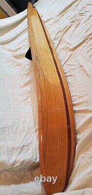 Vintage Maherajah Wood Waterski